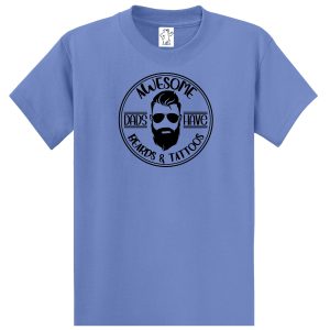 Awesome Dads Have Beards – Tall Dad Shirt