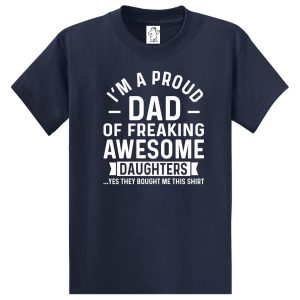 Awesome Daughters – Tall Dad Shirt