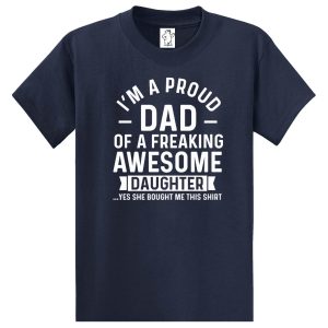 Awesome Daughter – Tall Dad Shirt