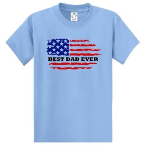 Best Dad Ever Flag – Tall Graphic Tee