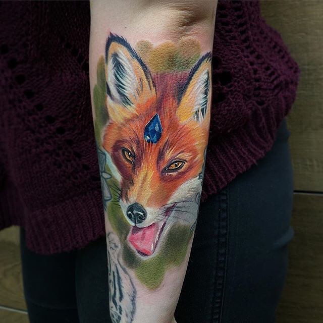 fox tattoo49