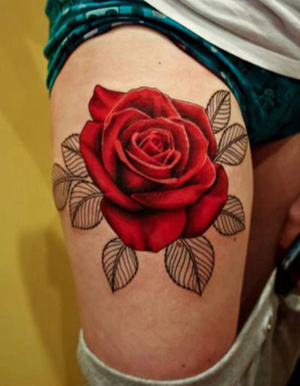 100's of Rose Tattoo Design Ideas Pictures Gallery