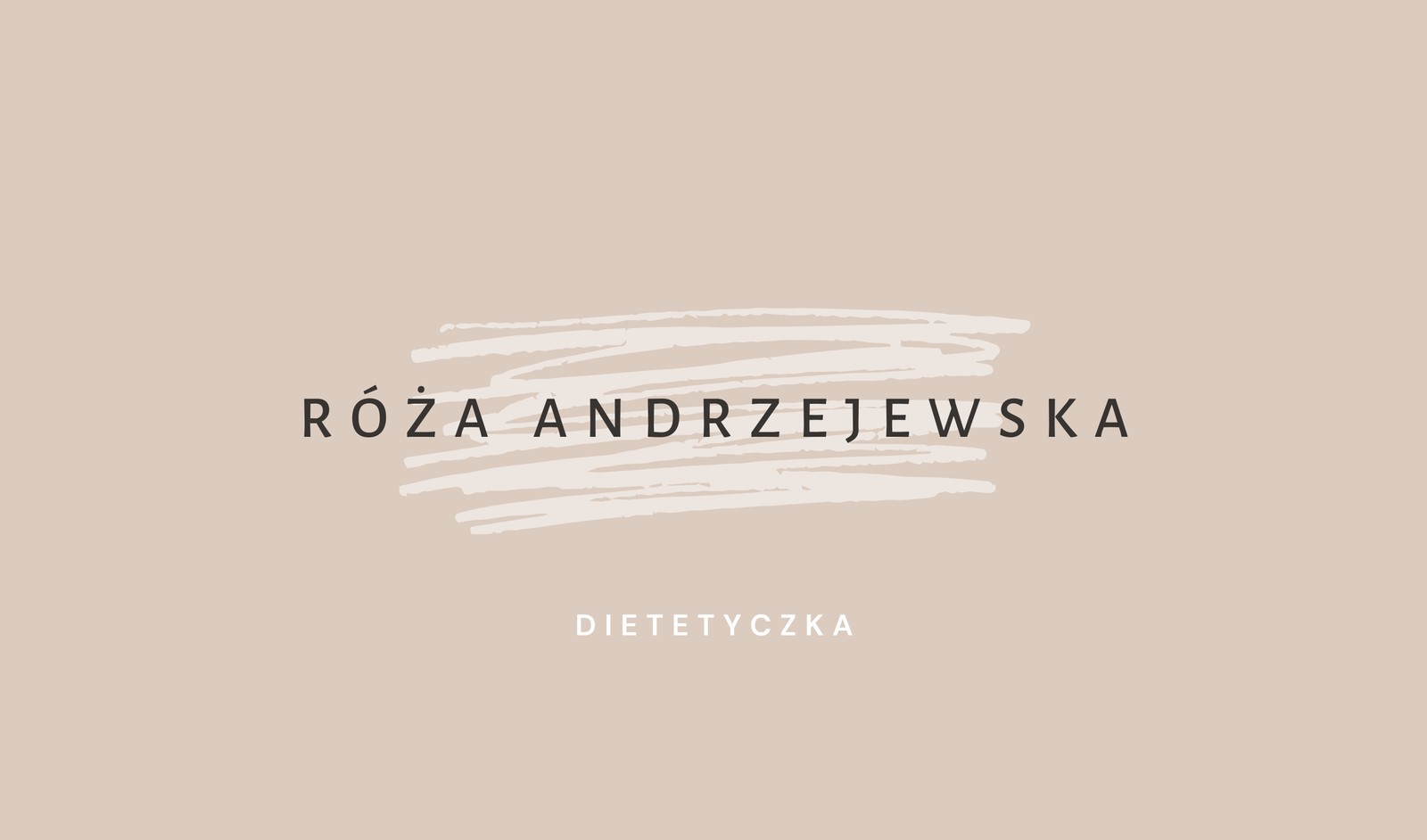 Kremowa i Czarna Kreatywna Piękna Wizytówka