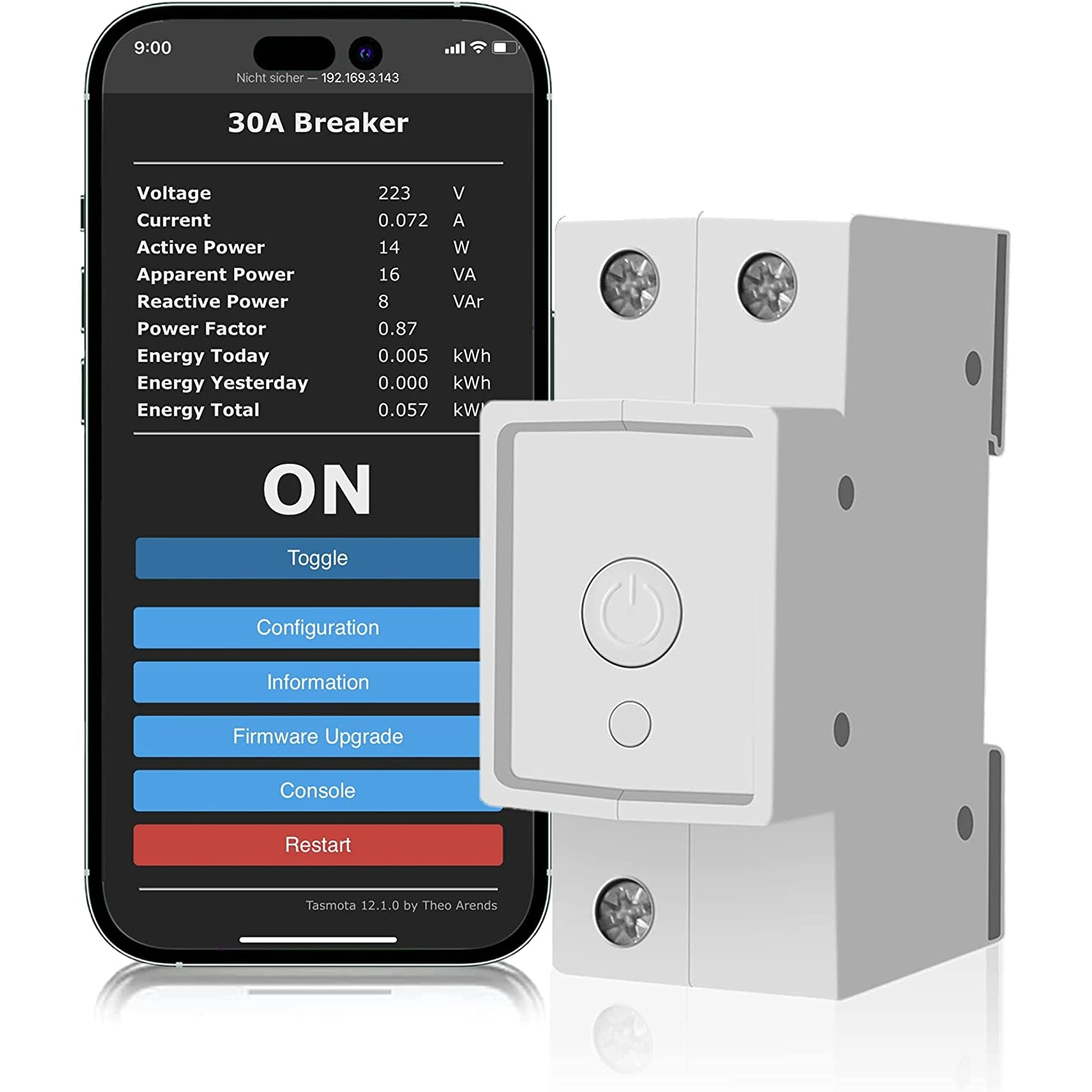 CurrySmarter Power Monitoring 30A