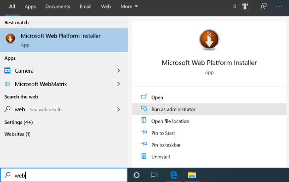 Web Platform Installer