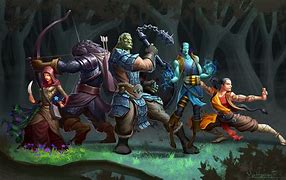 Image result for Dnd Party Art