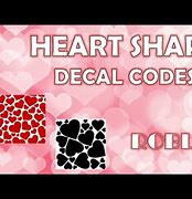 Image result for Heart Roblox ID Code