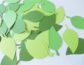 Image result for Green Leaf Cutouts