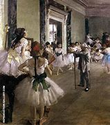 Image result for Edgar Degas Dancing Class