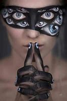 Image result for Halloween Eye Mask Makeup