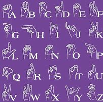 Image result for Sign Language Poster Printable