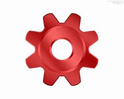 Image result for Red Gear Icon