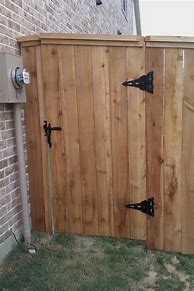 Image result for Double Wooden Gates