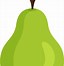 Image result for Green Pear Clip Art