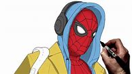 Image result for Spider-Man Sketch with Headphone