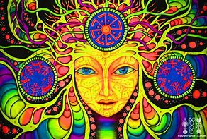 Image result for Psychedelic Art Face