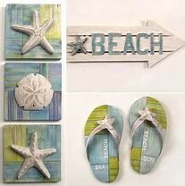 Image result for Wood Beach Wall Decor