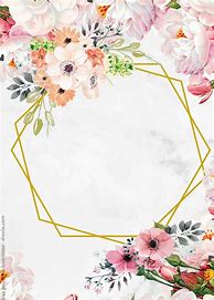 Image result for Flower Invitation Template