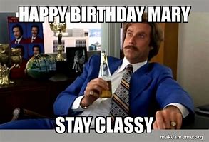 Image result for Happy Birthday Mary Meme