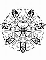 Image result for Mandela Coloring Flowers