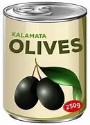 Image result for Kalamata Olives Clip Art