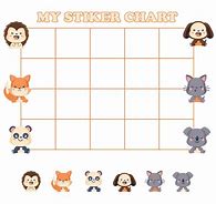 Image result for Sticker Chart Printable