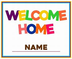 Image result for Welcome Home Banner Template