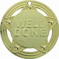 Image result for Well Done Gold Medal