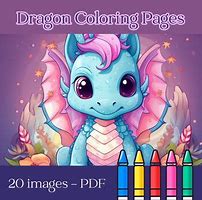 Image result for Fierce Dragon Coloring Pages