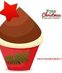 Image result for Happy Xmas Cupcake Toppers