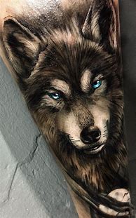 Image result for Beautiful Wolf Tattoos