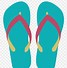 Image result for Side View Flip Flop Clip Art