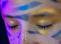 Image result for Cyborg Face Makeup Men