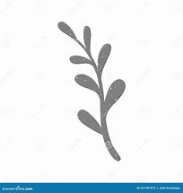 Image result for Curved Leaf Branch Silhouette