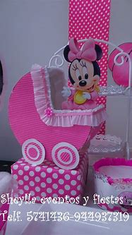 Image result for Minnie Mouse Baby Shower Invitations