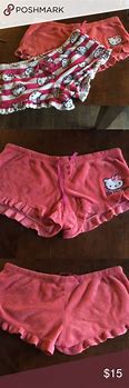 Image result for Hello Kitty Fleece Shorts