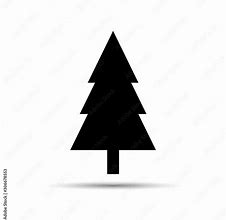 Image result for Clip Art. January Landscape Evergreen Tree