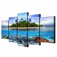 Image result for Tropical Island Wall Art