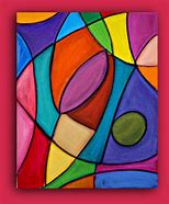 Image result for Bright Colored Abstract Art