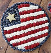 Image result for July 4th Fruit Pizza