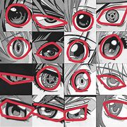 Image result for Retro Anime Eyes