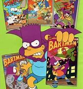 Image result for Bartman and Abe Simpson Comic