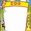 Image result for Zoo Border Clip Art