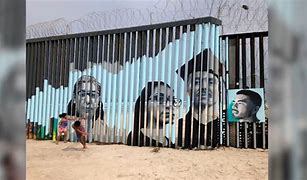 Image result for Us Mexico Border Art