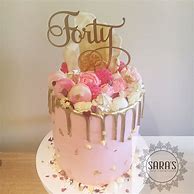 Image result for 40th birthday cake