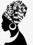 Image result for Black and White African Art