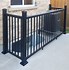 Image result for Black Aluminum Stair Railing