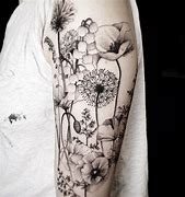 Image result for Wildflower Tattoo Sleeve