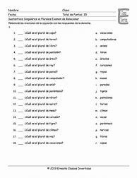 Image result for Spanish Nouns