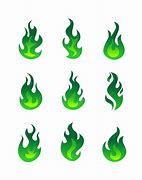 Image result for Green Fire Emoji Outline